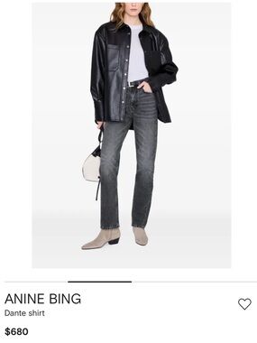ANINE BING Dante shirt